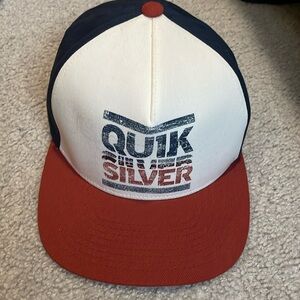 Quick silver flex fit hat. NWT